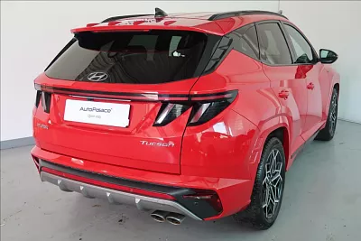 Hyundai Tucson 1,6 T-GDI 110kW N-LINE odpočet DPH 110 kW červená