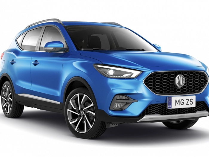 MG ZS 1.0T, 6/AT, Exclusive 1.0T 82 kW automat Como Blue