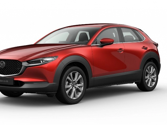 Mazda CX-30 2.0 SKY-X186k,AT, AWD,GT/PL/SO w/o ALH SKY-X186 137 kW automat SOUL RED CRYSTAL