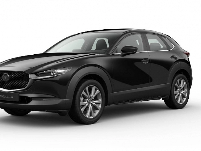 Mazda CX-30 2.0 SKY-G122k, AT, FWD, Plus/Sou./Sty. SKY-G122 90 kW automat Jet Black
