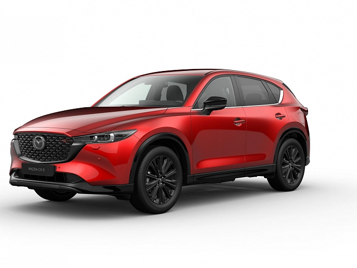 Mazda CX-5 IPM6 2.5 SKY-G194k, AWD,AT, Homura 2,5I 194K 143 kW automat SOUL RED CRYSTAL